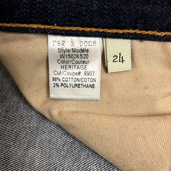 Womens rag and bone jeans size 24 - Picture 4 of 5